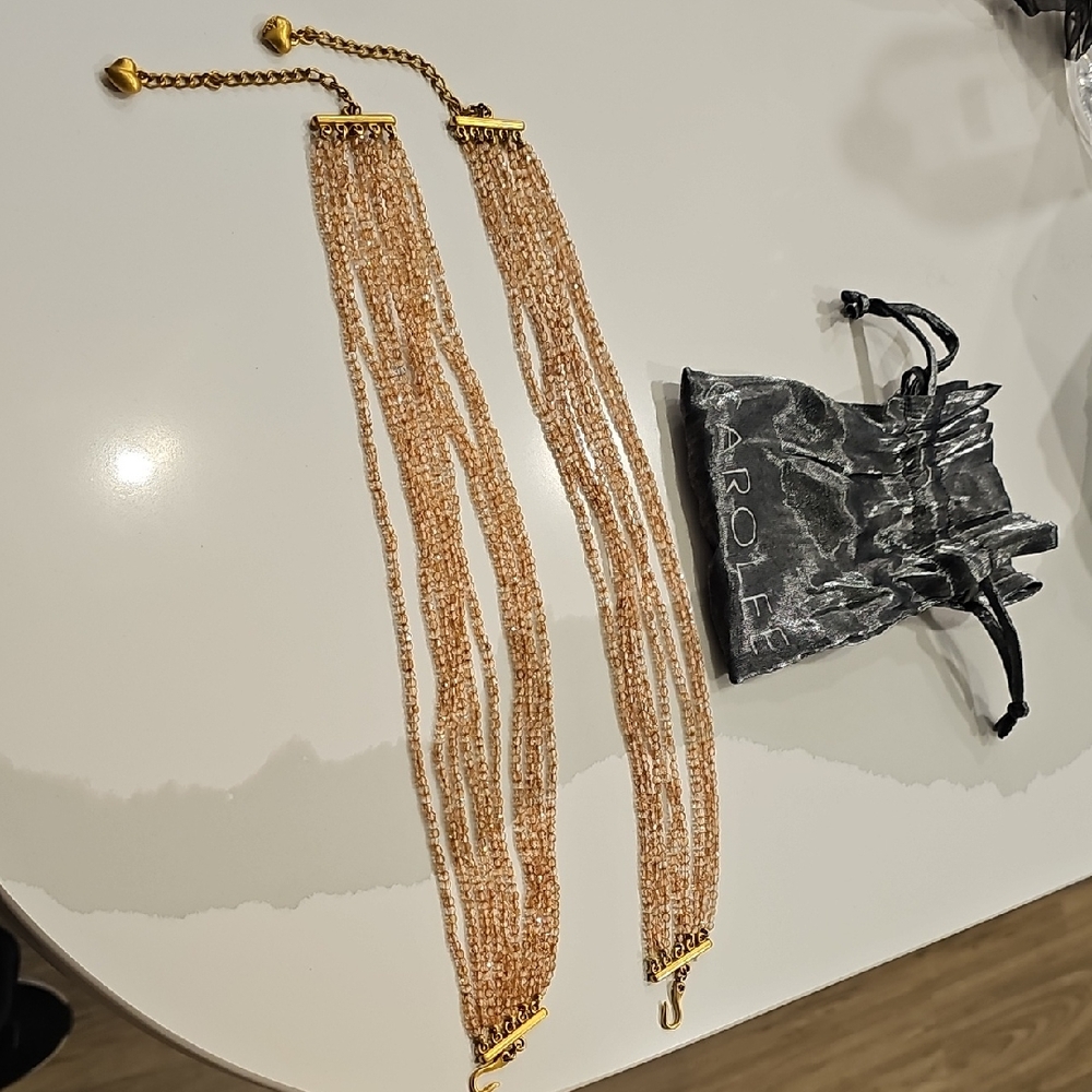 Carolee Gold Multi-Strand Necklace